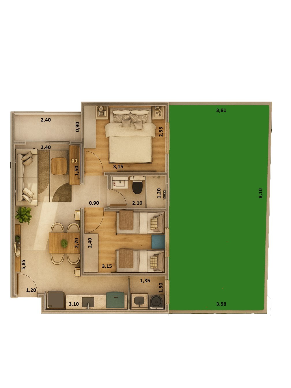 Planta Oregon — Unidade 02